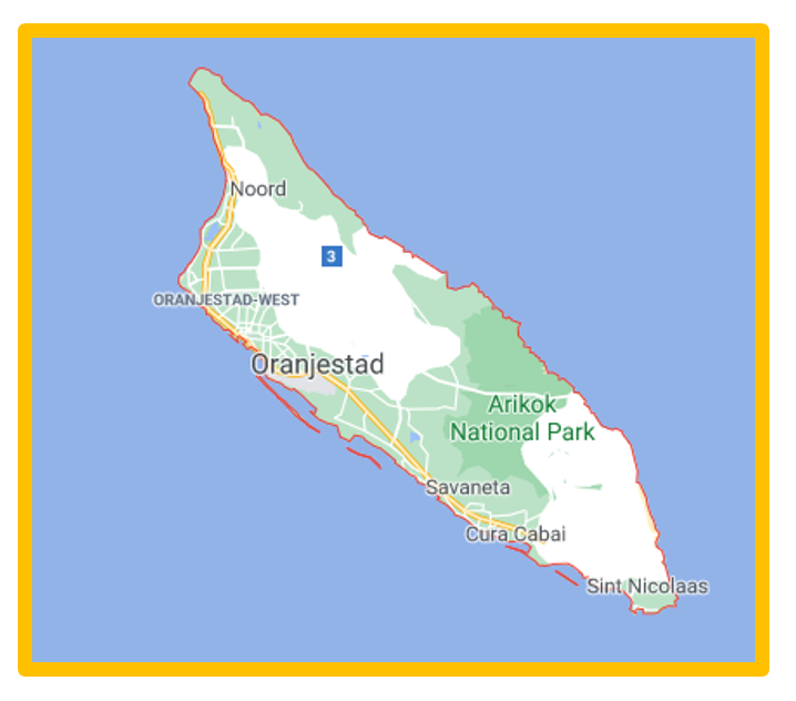 carte d'Aruba