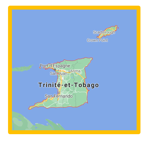 carte de Trinité-et-Tobago
